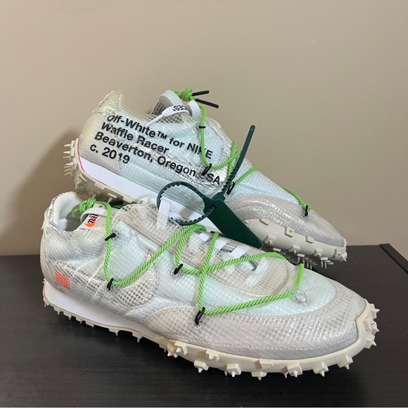 Off-White Waffle Racer Women’s Size 13 Men’s Size 11.5 - Picture 3 of 10